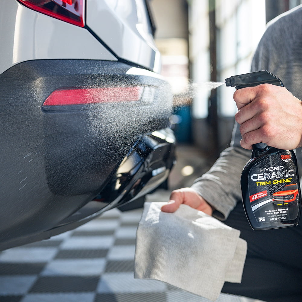 Stoner Car Care 92333-2PK Hybrid Ceramic Trim Shine Restores OEM Finish and Protects Plastic and Vinyl Trim for Automotive Interior and Exterior, Water-Based, 16 Fl Oz, Pack of 2