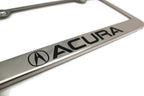 Au-TOMOTIVE GOLD Acura Laser Etched Frame - Mirrored