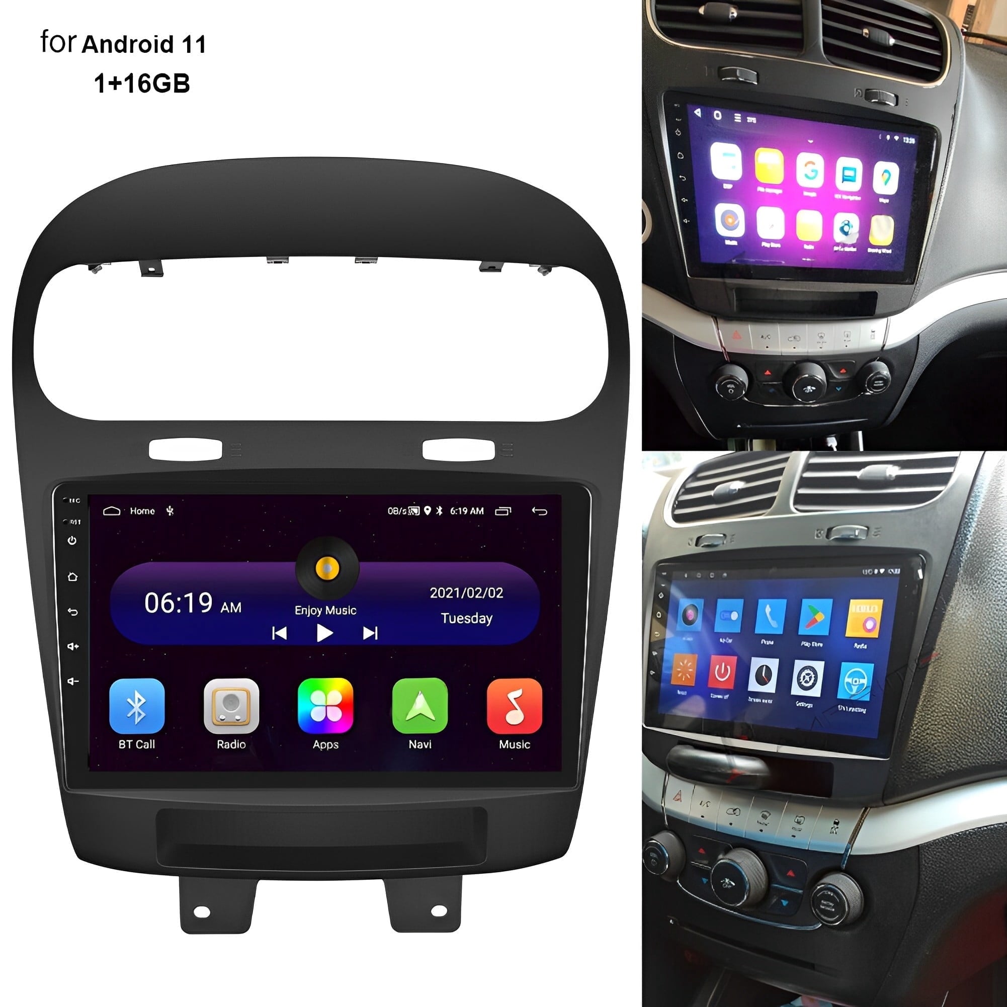2+32GB Android 13 Car Stereo for Dodge Journey 2012-2020, 9in