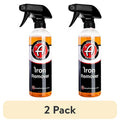 (2 pack) Adam's Polishes Iron Remover (16oz) - Iron Out Fallout & Stop Rust Remover Spray for Car Detailing - Removes Iron Particles in Auto Paint, Wheels, Motorcycle, RV & Boat - Use Before Clay Bar, Wax or