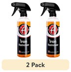 (2 pack) Adam's Polishes Iron Remover (16oz) - Iron Out Fallout & Stop Rust Remover Spray for Car Detailing - Removes Iron Particles in Auto Paint, Wheels, Motorcycle, RV & Boat - Use Before Clay Bar, Wax or