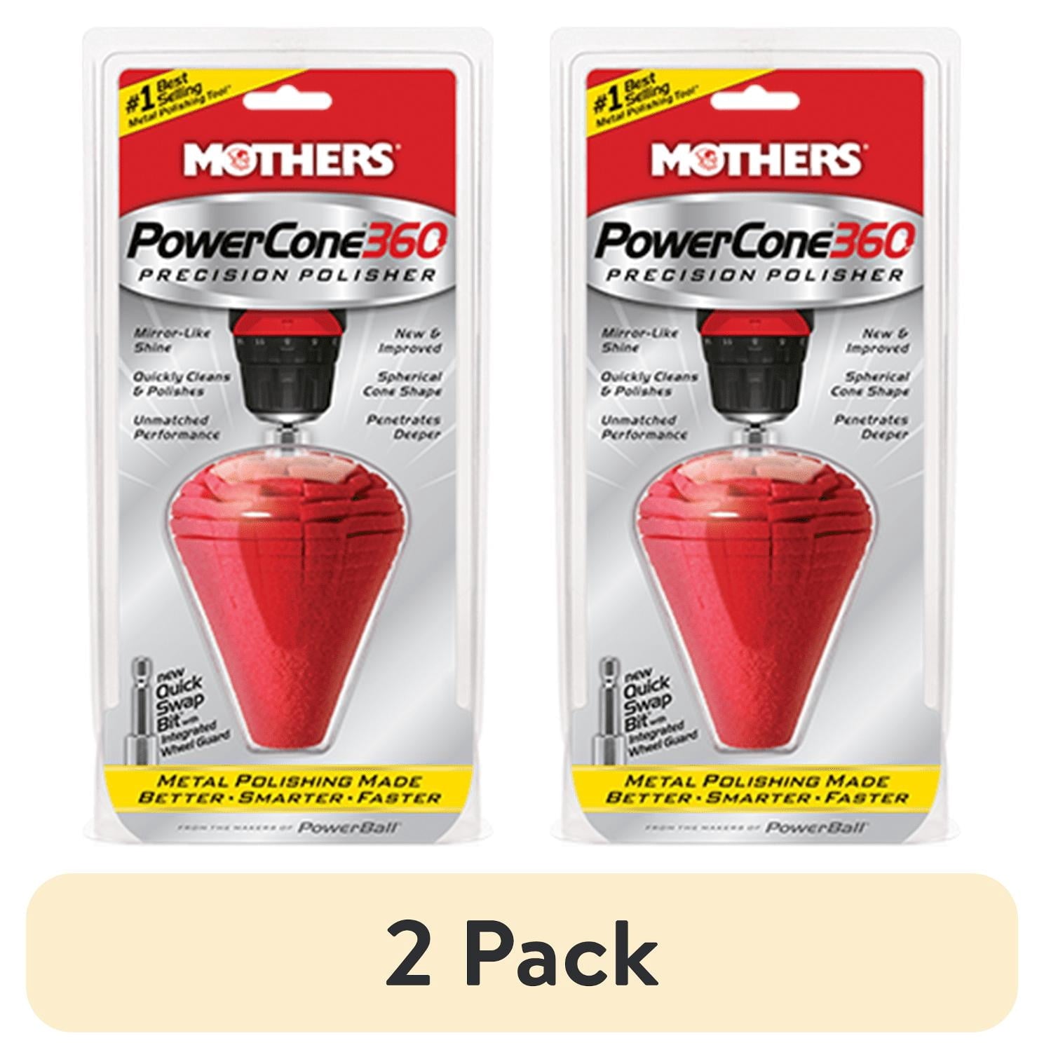 (2 pack) Mothers 05146, Polishing Cone, Power Cone