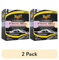 (2 pack) Meguiar's Ultimate Paste Wax Long-Lasting Easy to Use Synthetic Wax, G210608, 8 oz