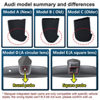 Mangoal 4K Dash Cam Custom Fit for Audi (Model B) A4 A6 Allroad A3 A5 A6 Q5 A8 S8 A7 S5 Q3 S3 S7, OEM Look, WiFi & App, GPS, 64GB Card, Beige