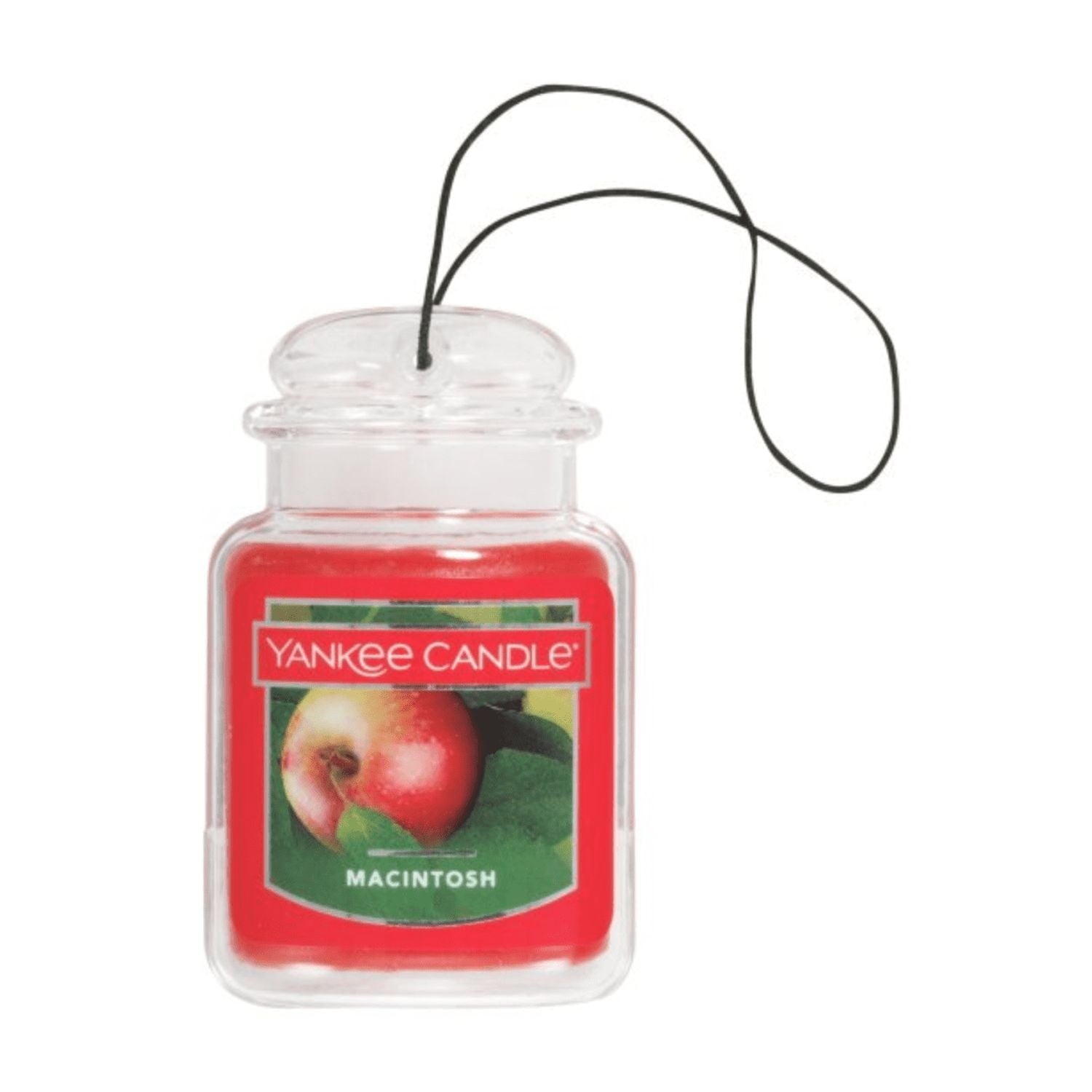 Yankee Candle Car Jar Ultimate Hanging Car Air Fresheners, Macintosh, 0.96 oz (Pack of 12)