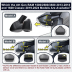 Mangoal 4K Dash Cam Custom fit for Dodge RAM 2500/3500 2019 2020 2021 2022 2023 2024 2025 2026(Model F), OEM Look, UHD 2160P Video, WiFi & App, 64GB Card