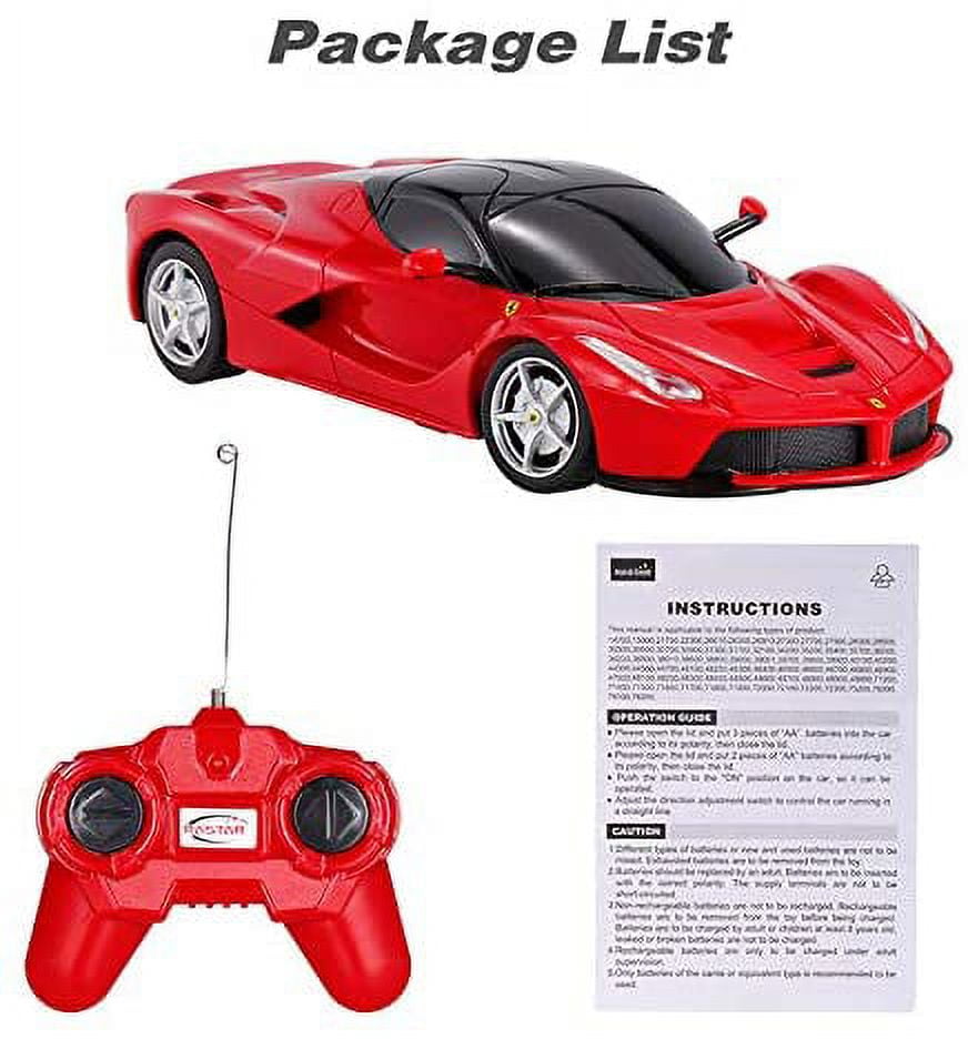 Wonder Wheels 1:24 RC Remote Control LaFerrari Sport Racing Car - Red