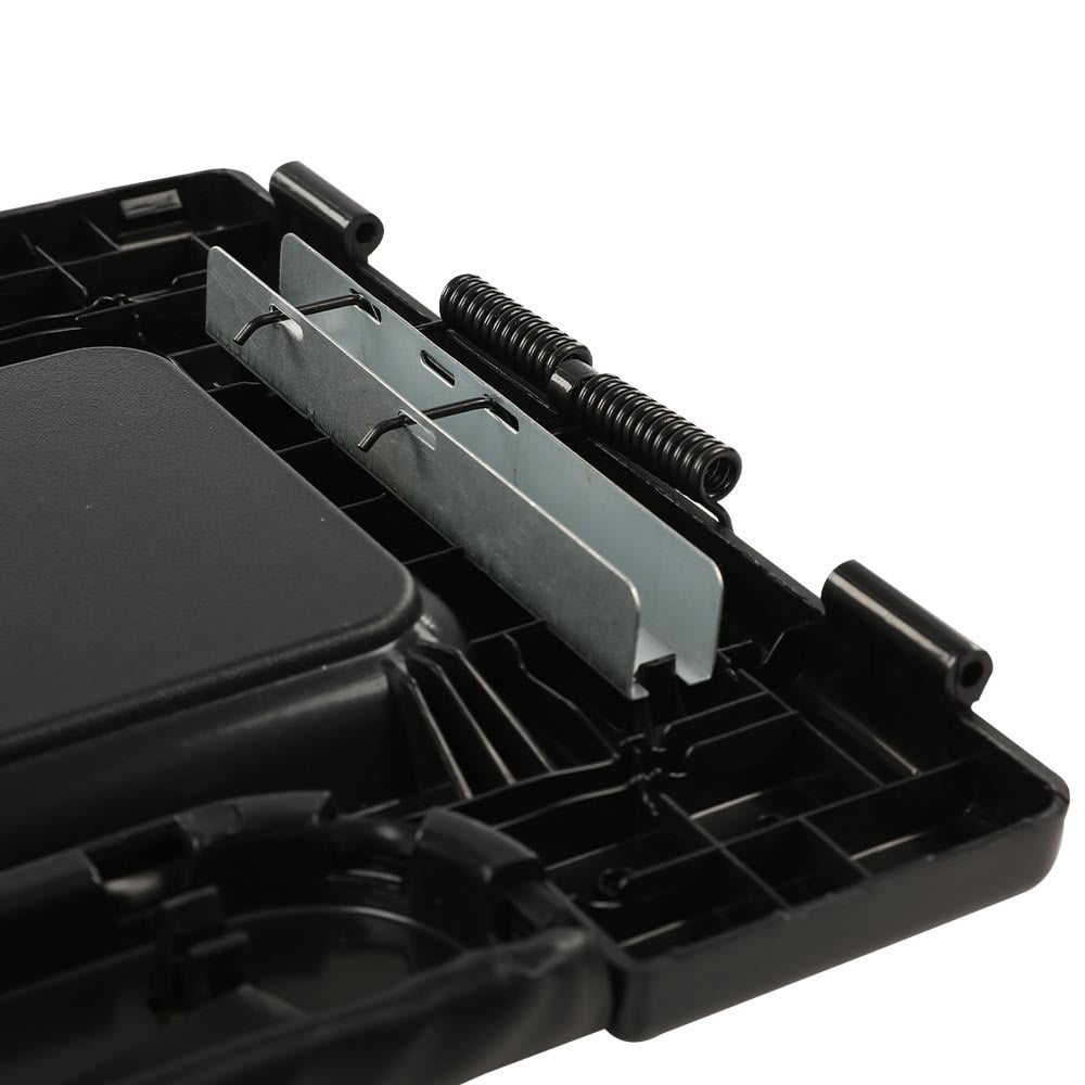 CROSSDESIGN Center Console Lid Fit for Cadillac Escalade Chevrolet Silverado GMC Sierra Yukon Car Truck Black