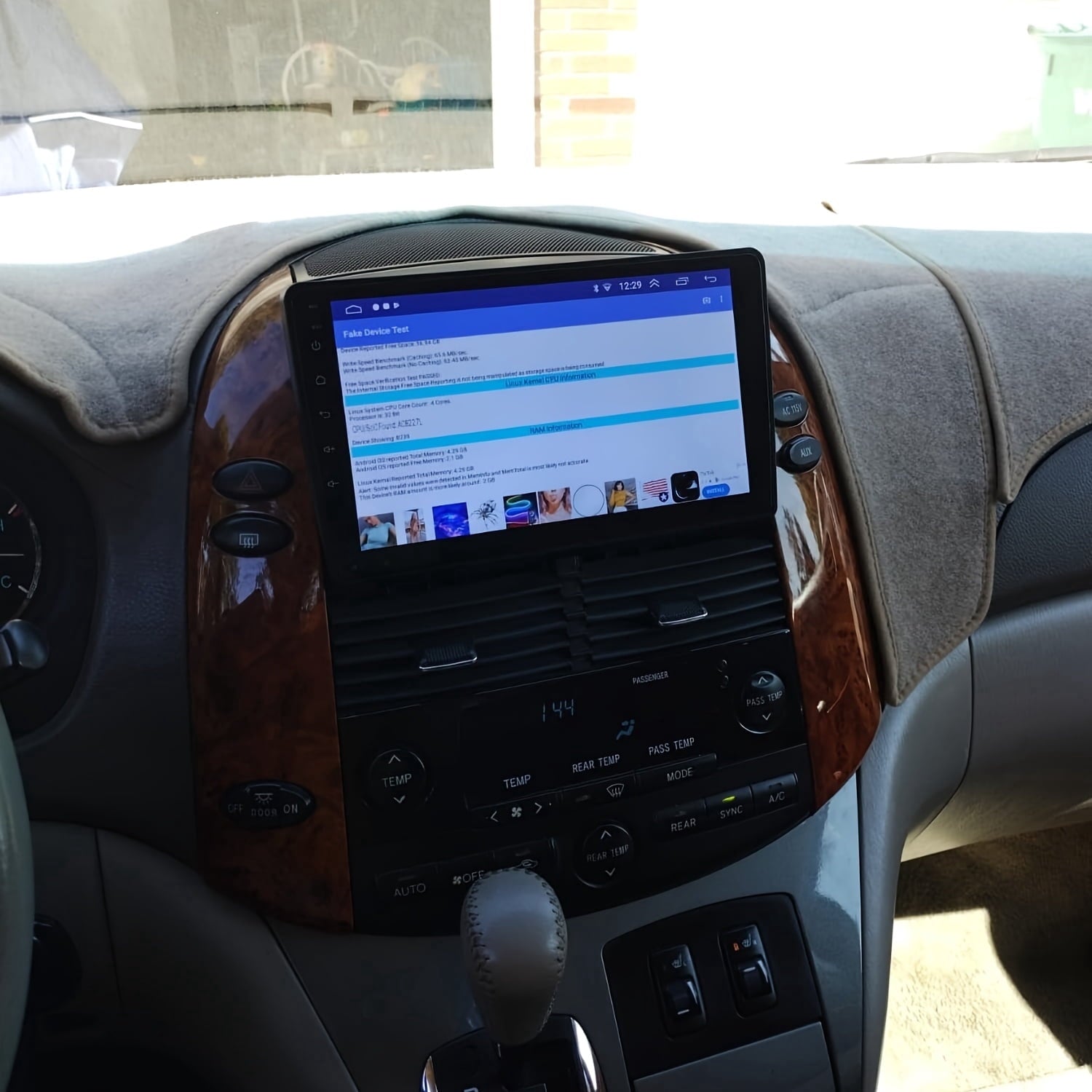 7in Car Stereo Radio 2+64G Android 15 For Toyota Sienna 2004-2010 Touchscreen Car Screen Radio