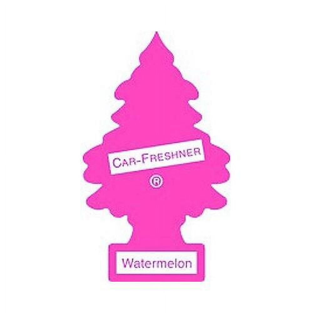 8 Pack Car Freshner 32020 Little Trees Air Freshener Watermelon Scent - 3 Trees per Package