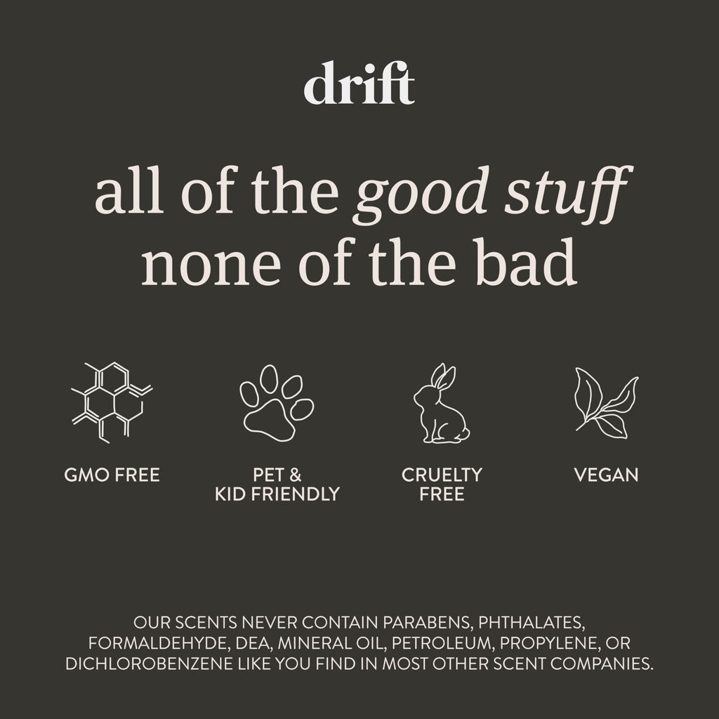 Drift Car Air Freshener - Wood Fragrance - Automotive Odor Eliminator - Car Fresheners Long Lasting - Variety 3 Pack - CLIP INCLUDED