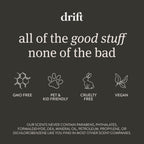 Drift Car Air Freshener - Wood Fragrance - Automotive Odor Eliminator - Car Fresheners Long Lasting - Variety 3 Pack - CLIP INCLUDED