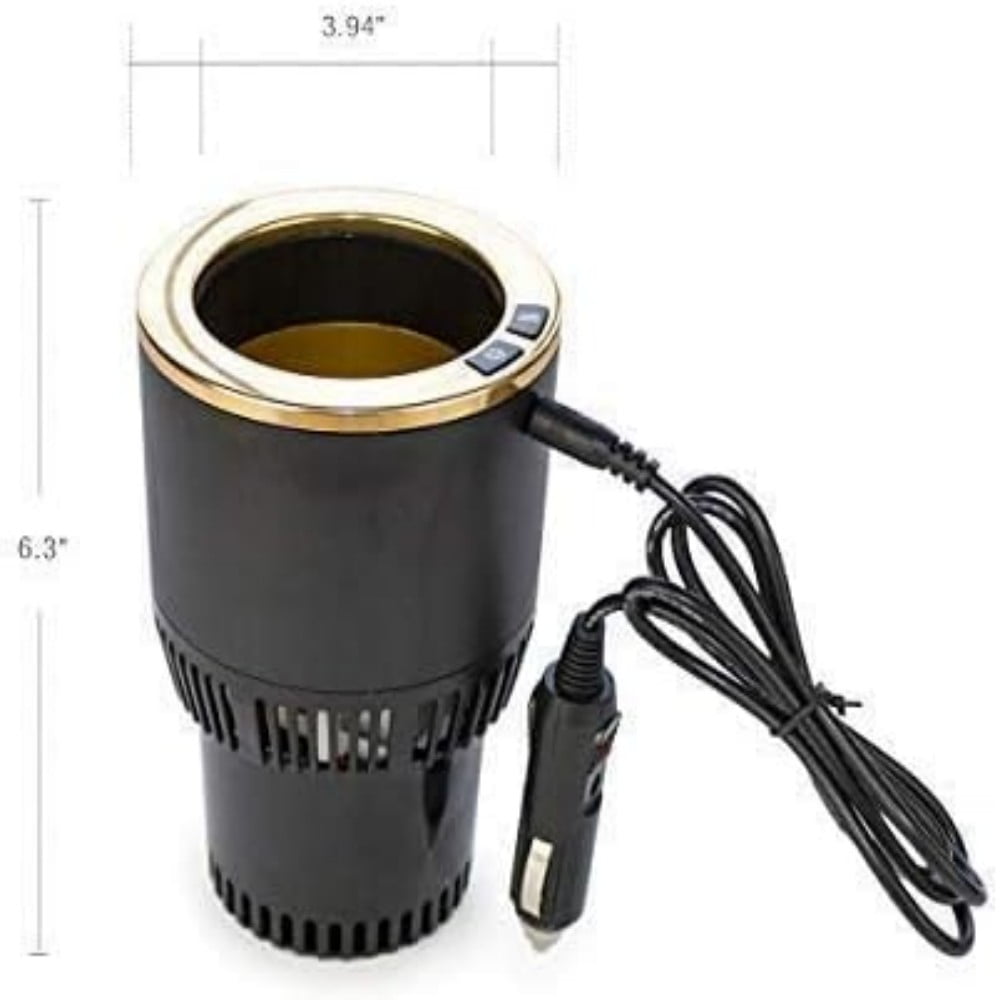 Yesinaly Premium 2-in-1 Car Cup Warmer Cooler Smart Car Cup Mug Holder Holiday Seasonal Present | Perfect Car Tumbler Holder for Commuter/Traveler/Road Tripper/Recreation