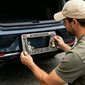250th Anniversary License Plate Frame, Aluminum American Commemorative Car Plate Holder, Fits Standard Size.(4Pcs)