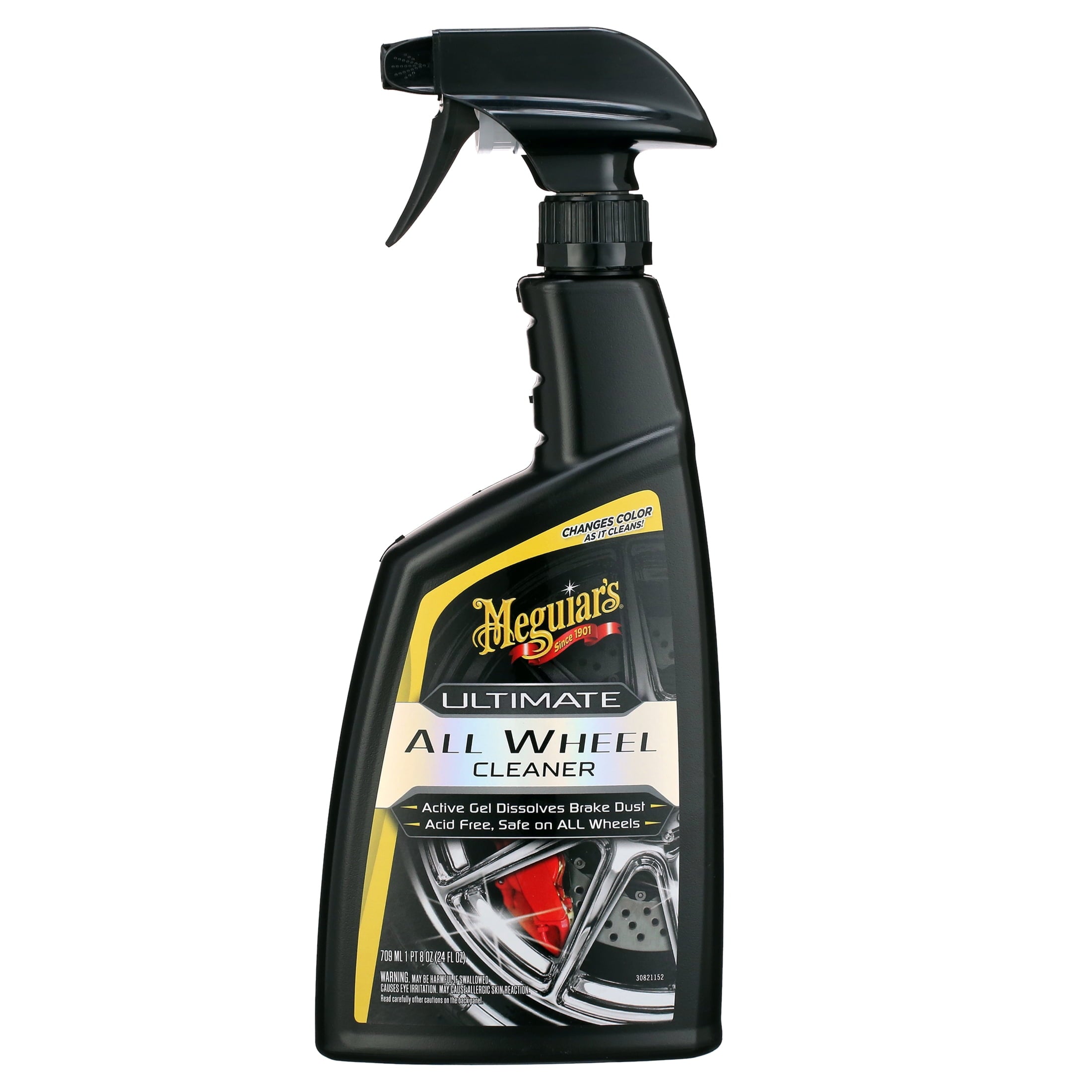 (4 pack) Meguiar's Ultimate All Wheel Cleaner, G180124, 24 oz, Spray