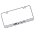 Au-TOMOTIVE GOLD Cadillac (New Logo) Laser Etched Frame - Mirrored