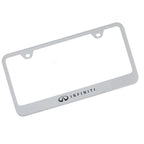 Au-TOMOTIVE GOLD Infiniti Laser Etched Frame - Mirrored