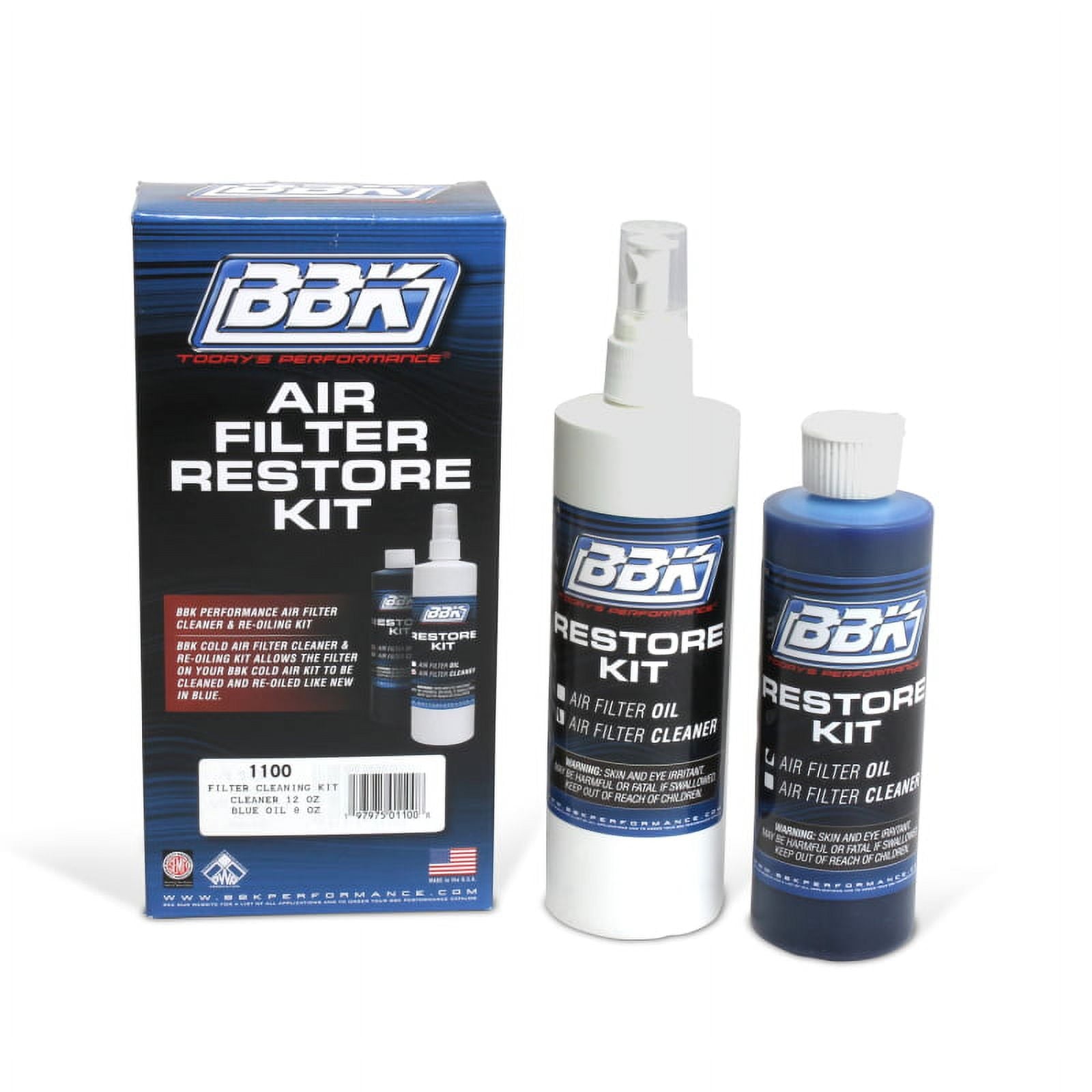 BBK Performance Air Filter Restore Automotive Cleaners, 1 lb