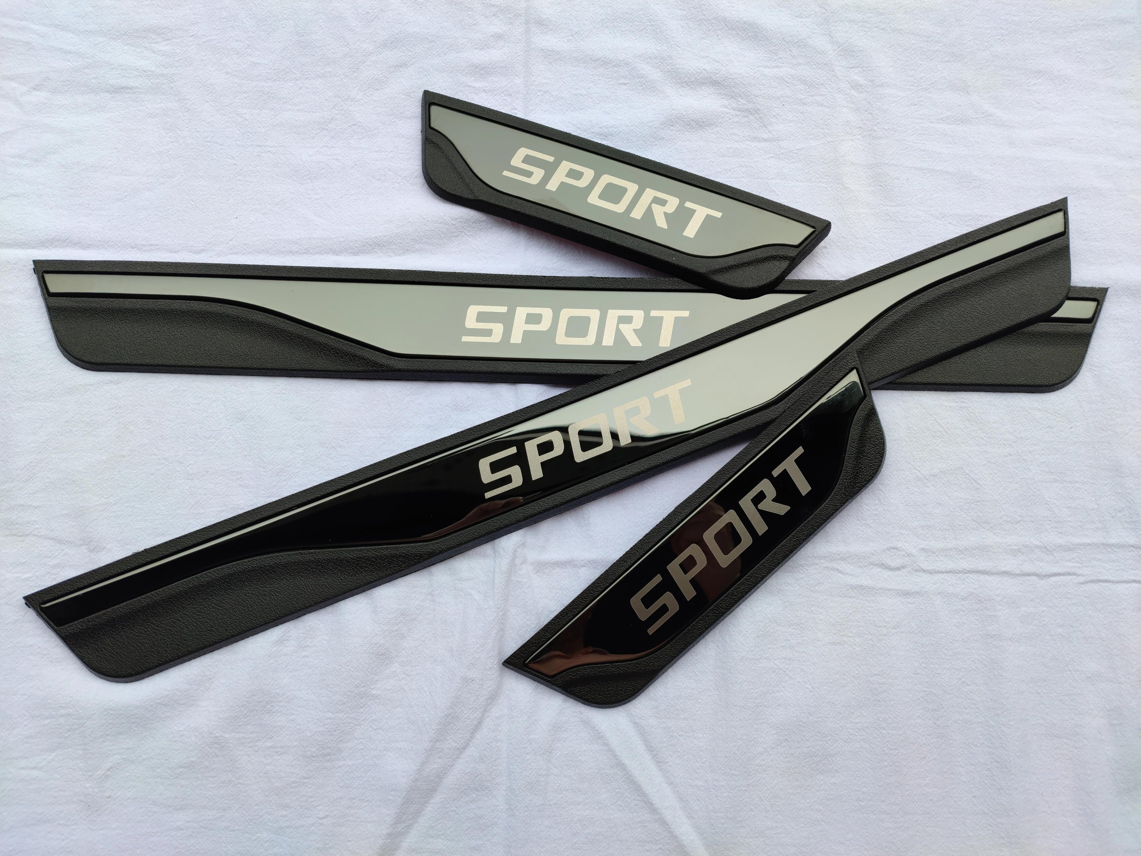 Car Accessories For Nissan Kicks plastic Car Door Sill Scuff Plate Protector Guard 4pcs Auto Parts