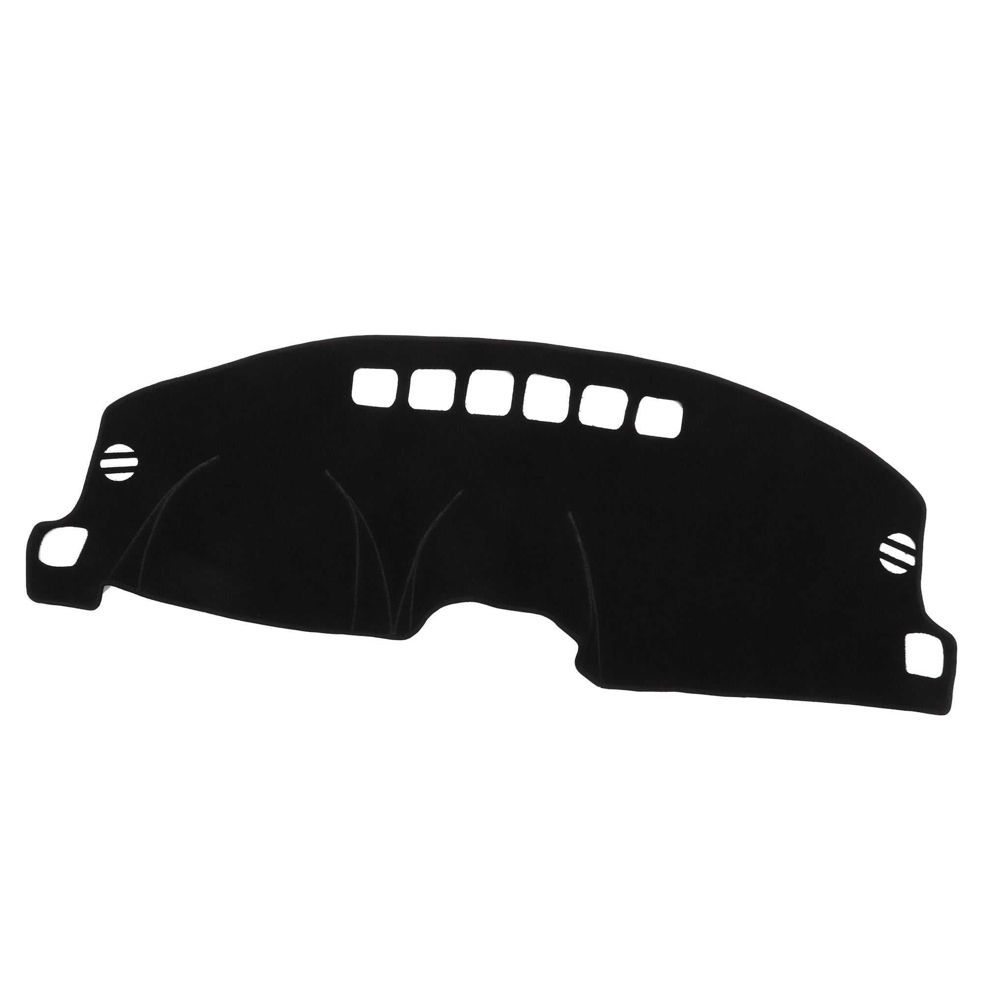 Unique Bargains Car Center Console Dashboard Cover Mat Compatible for Jeep Patriot 2010-2017 Protective Polyester Black