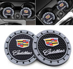 Car Cup Holder Coaster for BMW M 1 3 5 6 Series X1 X3 X7 X5 X6 Z4 7 Series Recessed Silicone CupHolder Coaster Interior Accessories 2.75in 2Pieces, Black-04