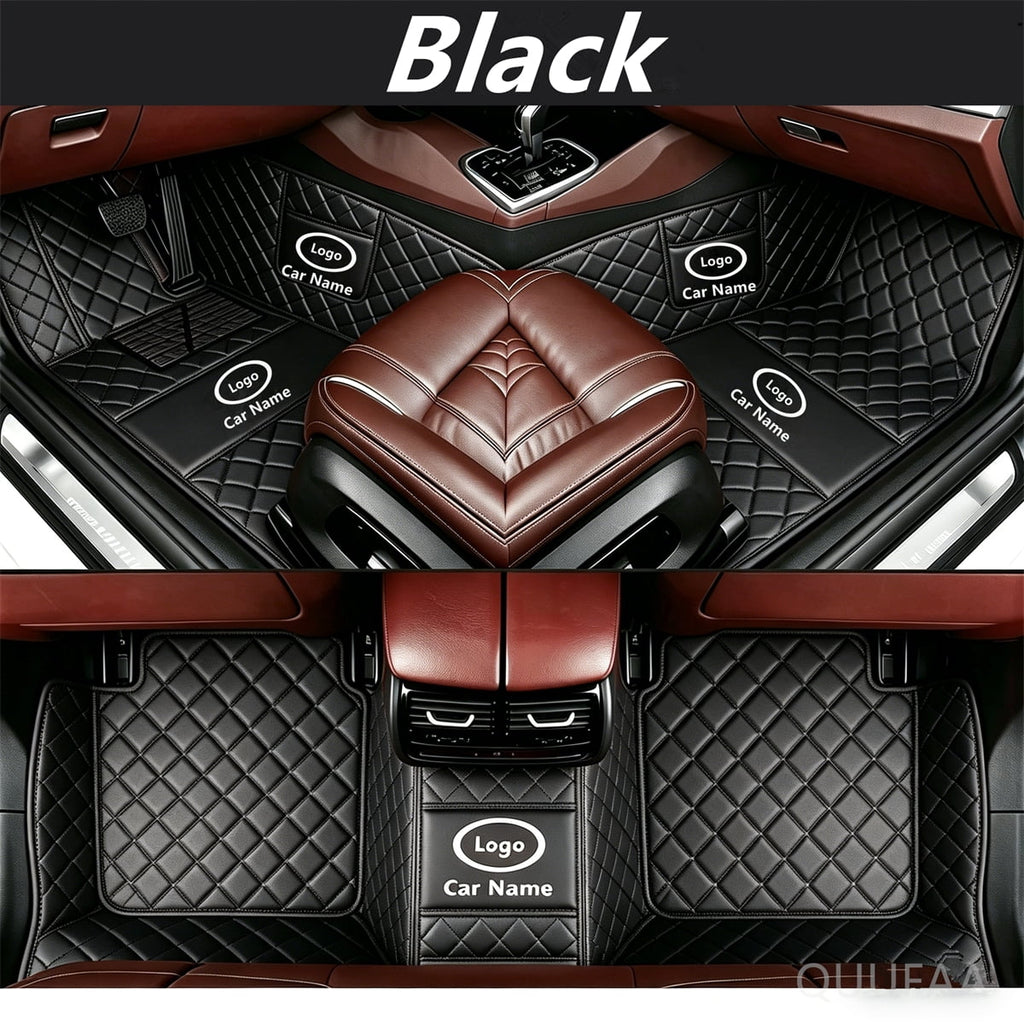 Custom Car Floor Mats For Compatible With Dodge Magnum 2005-2008 Double-layer Floor Mat Full Coverage All Weather Anti-Slip Car Mat Set Waterproof Car Mats