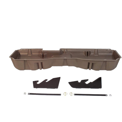 DU-HA 2014-18 Light Duty Under Seat Cab Storage Organizer for Select Trucks, Tan
