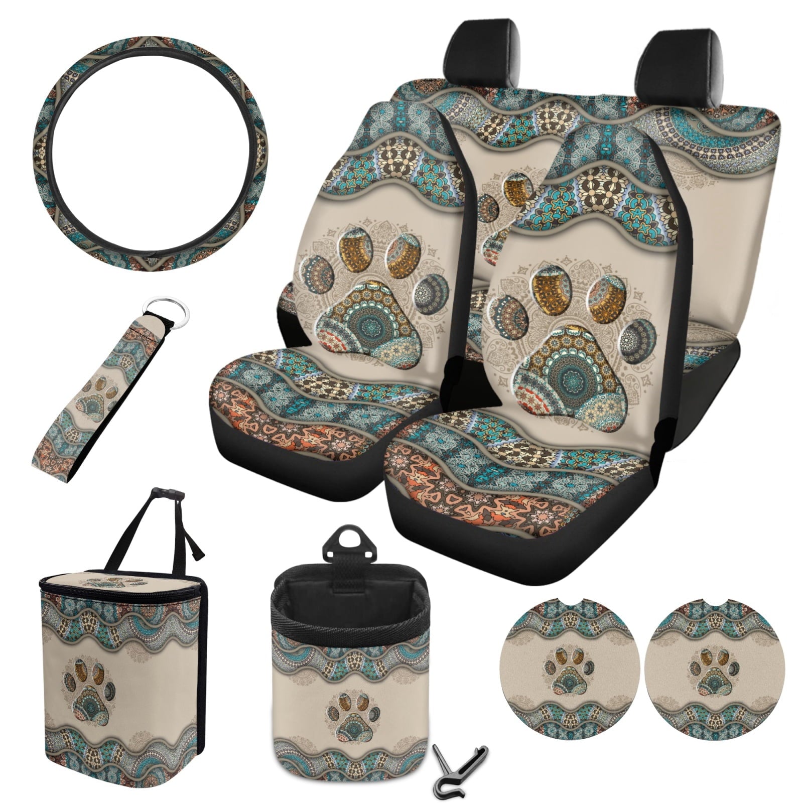Motivo™ FORUDESIGNS Giraffe Flower Print Car