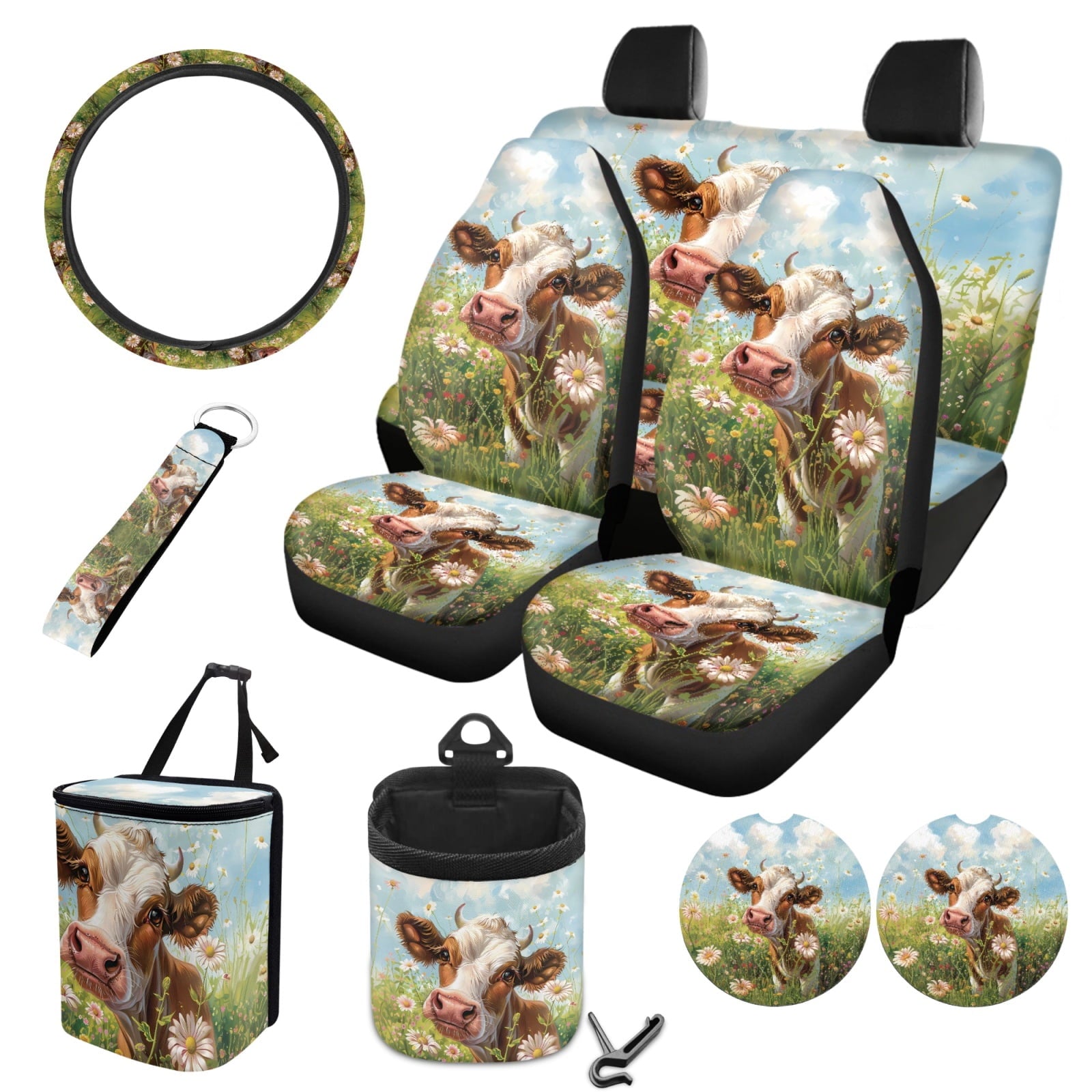 Motivo™ FORUDESIGNS Giraffe Flower Print Car