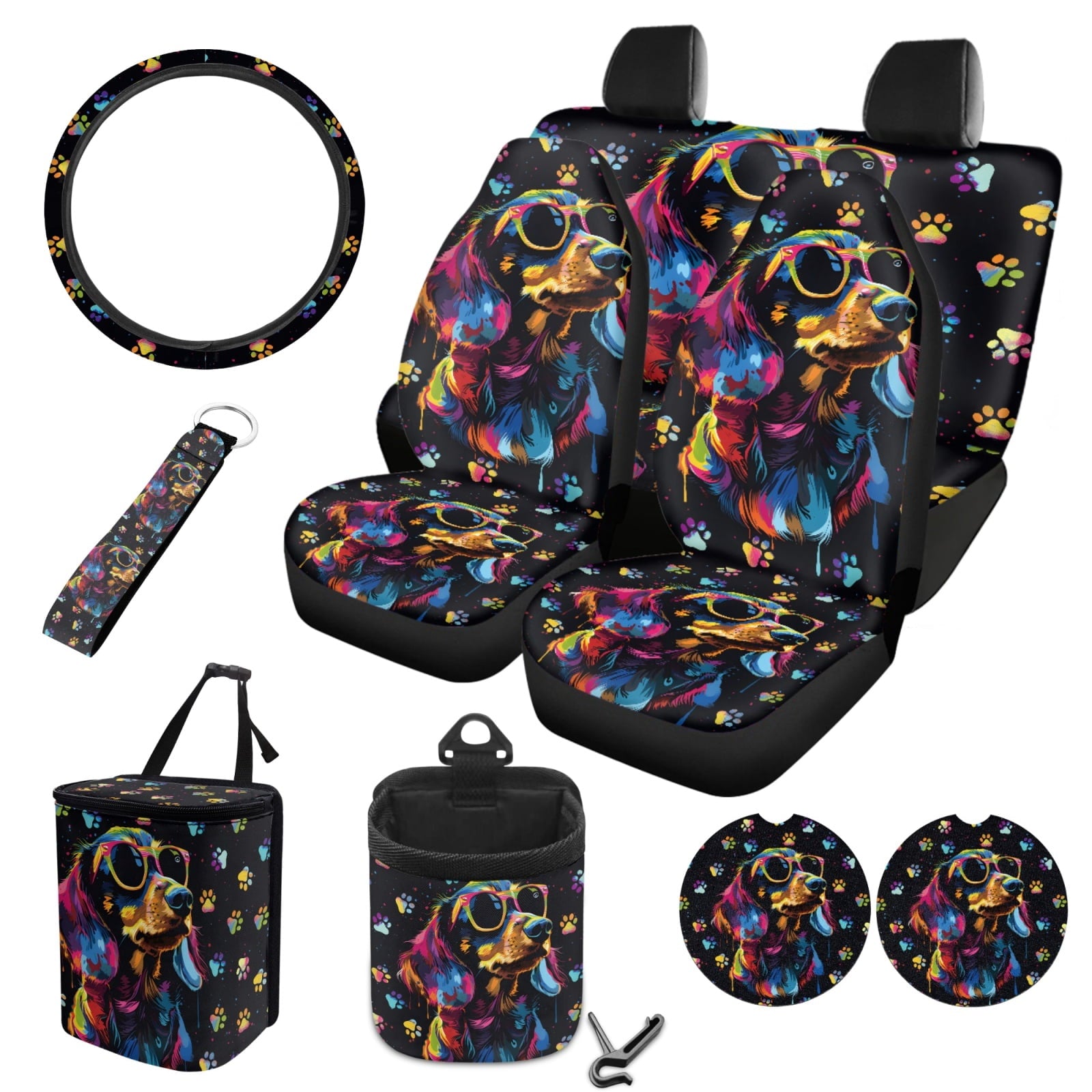 Motivo™ FORUDESIGNS Giraffe Flower Print Car