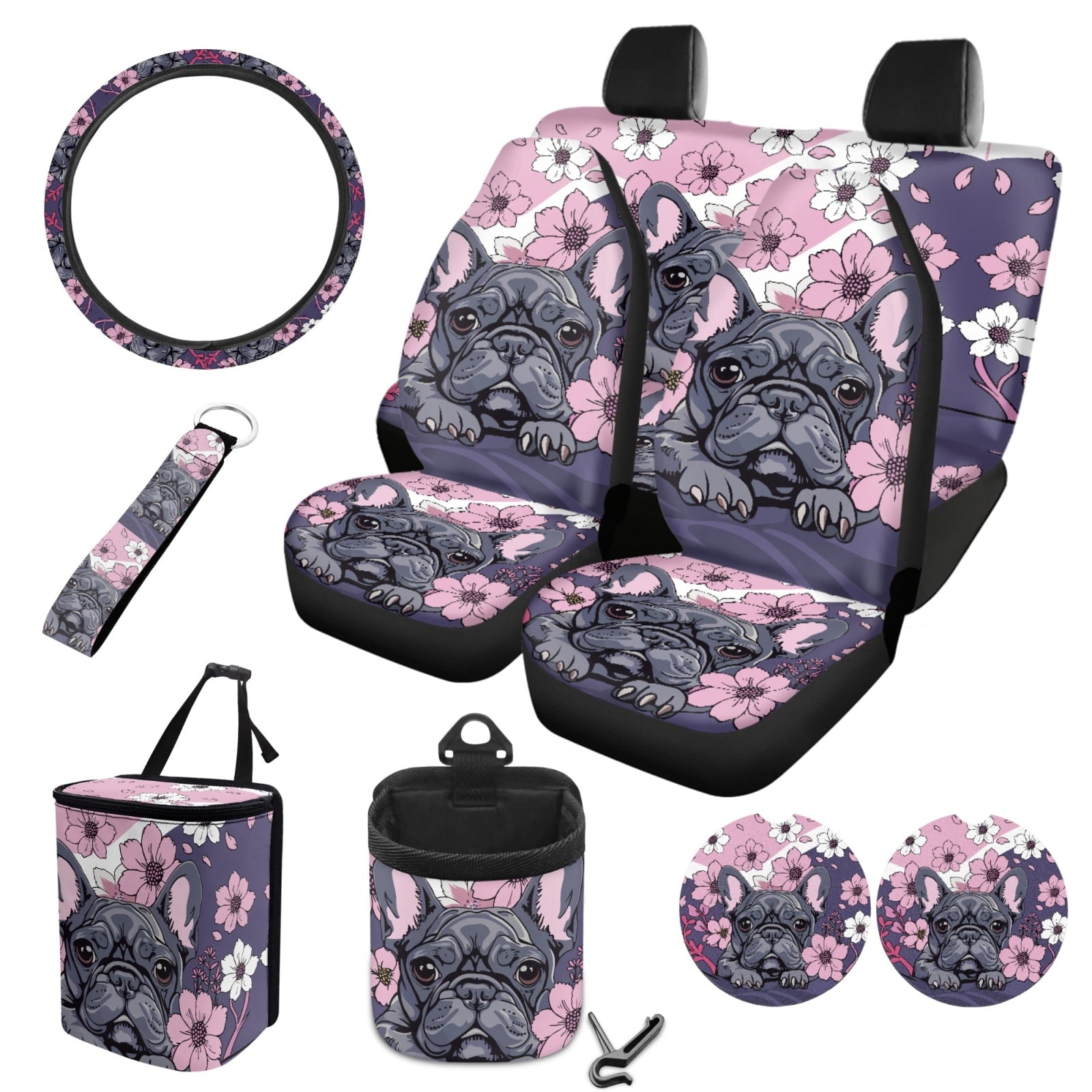 Motivo™ FORUDESIGNS Giraffe Flower Print Car