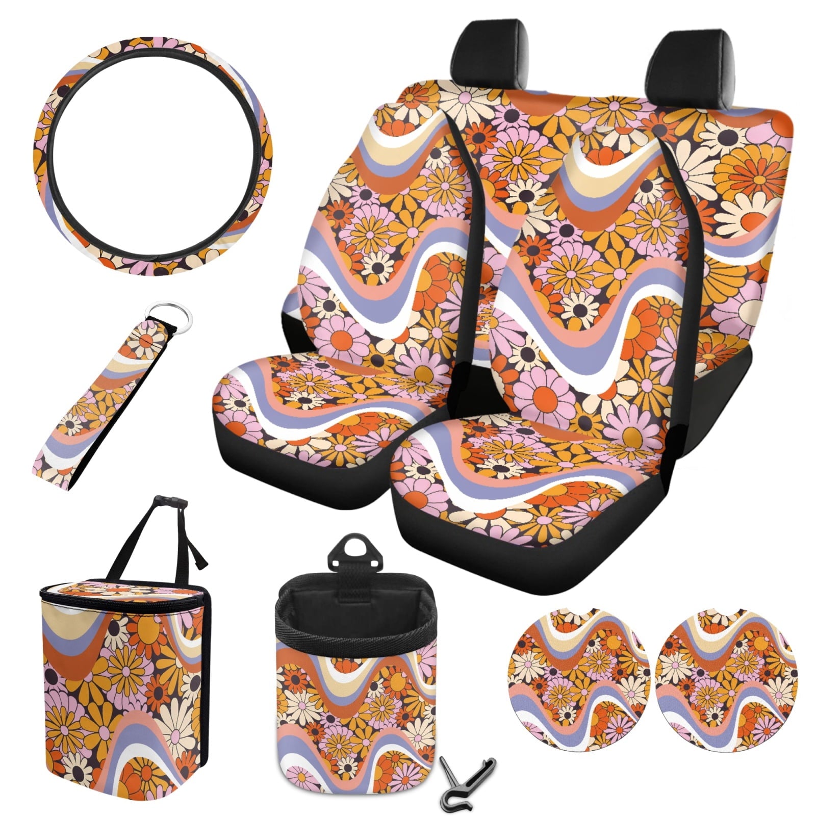 Motivo™ FORUDESIGNS Giraffe Flower Print Car
