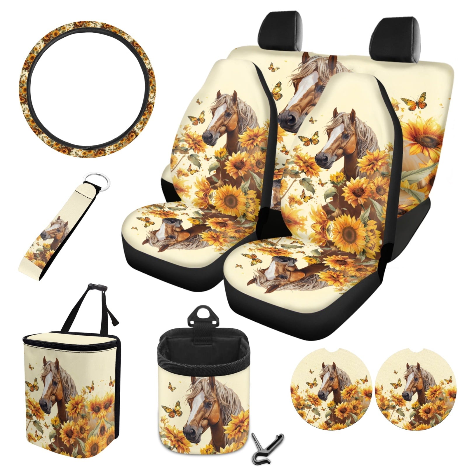 Motivo™ FORUDESIGNS Giraffe Flower Print Car