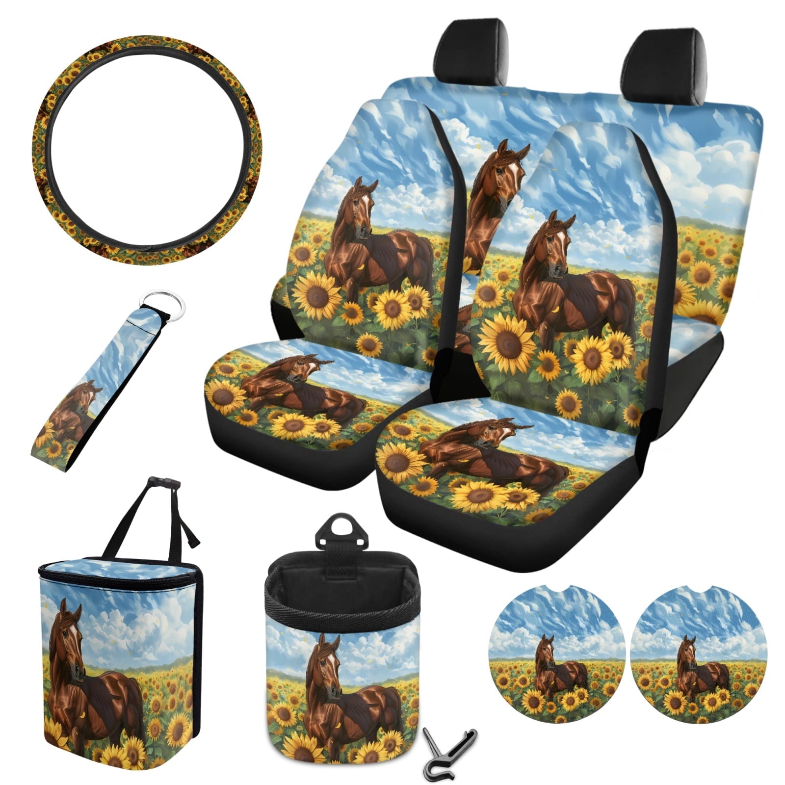 Motivo™ FORUDESIGNS Giraffe Flower Print Car