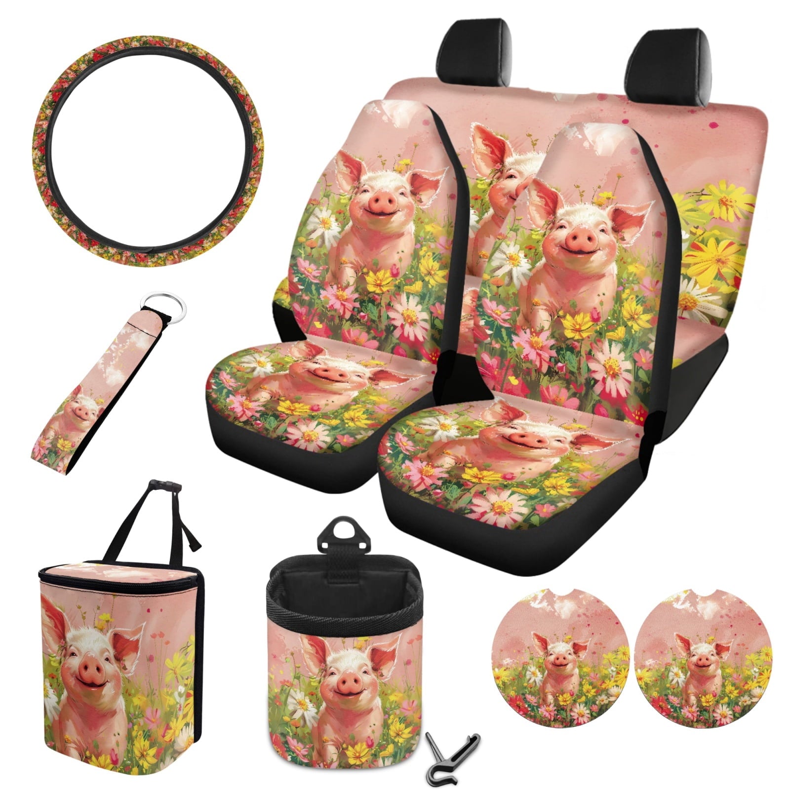 Motivo™ FORUDESIGNS Giraffe Flower Print Car