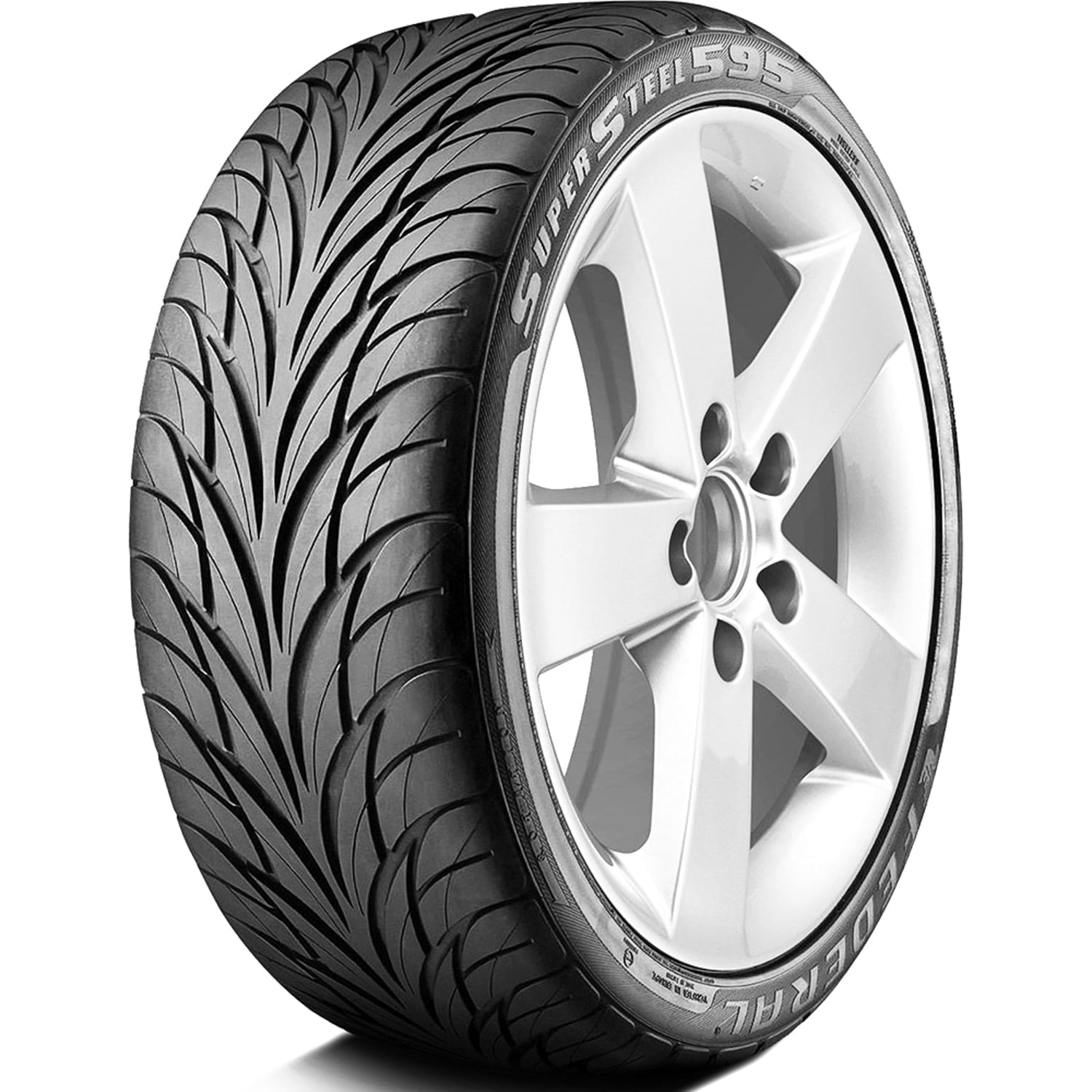 Federal Super Steel 595 225/55R17 97W High Performance a/s All Season Tire