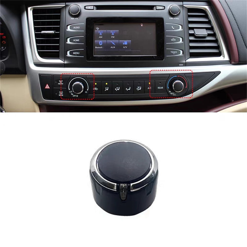 Furulu Car Air Conditioning Knob Control Buttons For Toyota Highlander 2015-2020