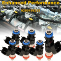 CHUSYYRAY Fuel Injectors 0280158233 fit Jeep Grand Cherokee 3.6L 2011-2017 6x