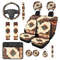 Motivo™ HUIACONG Blue Leopard Print Seat