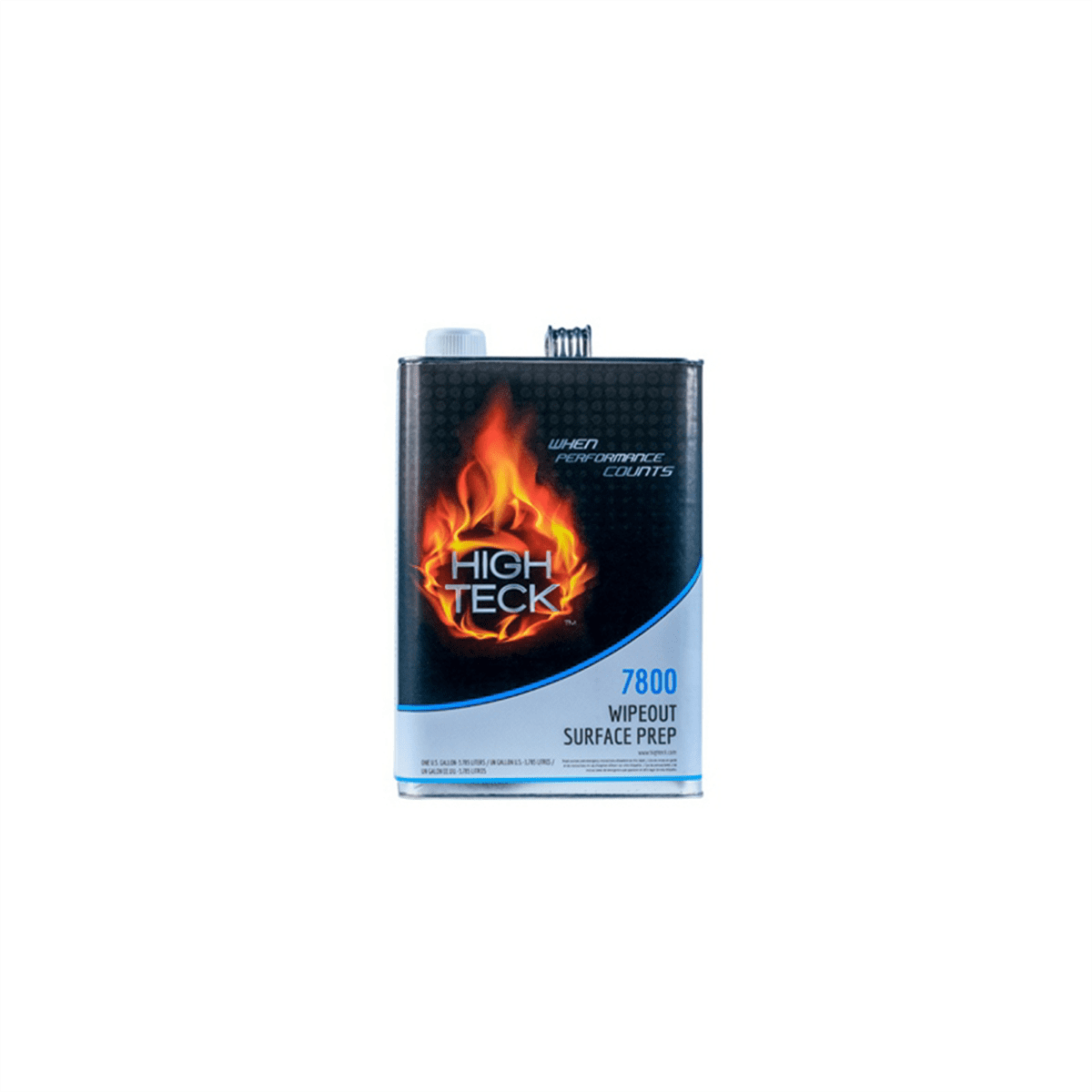 High Teck 7800-1 Wipe Out Wax, Surface Prep, 1 gal, Fast Acting