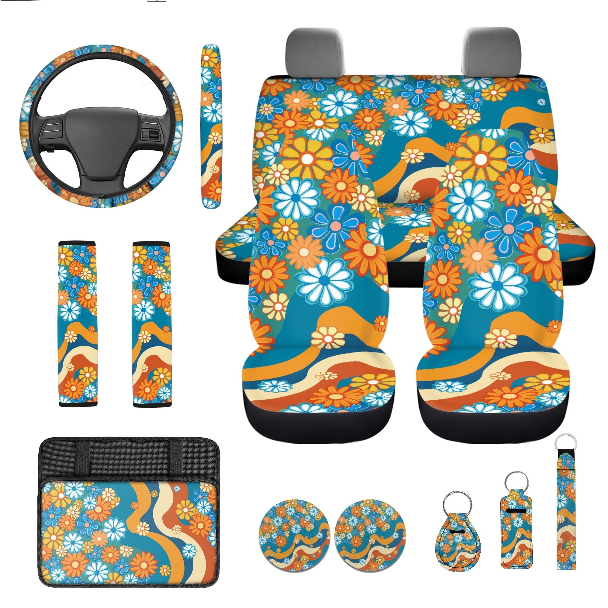 Motivo™ Jeiento Highland Cow Car Accessories