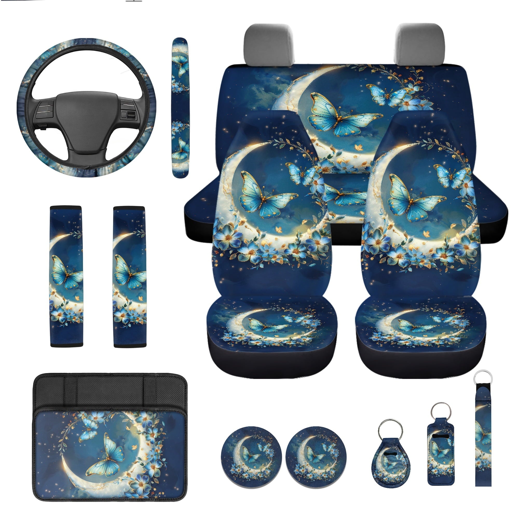 Motivo™ Jeiento Highland Cow Car Accessories