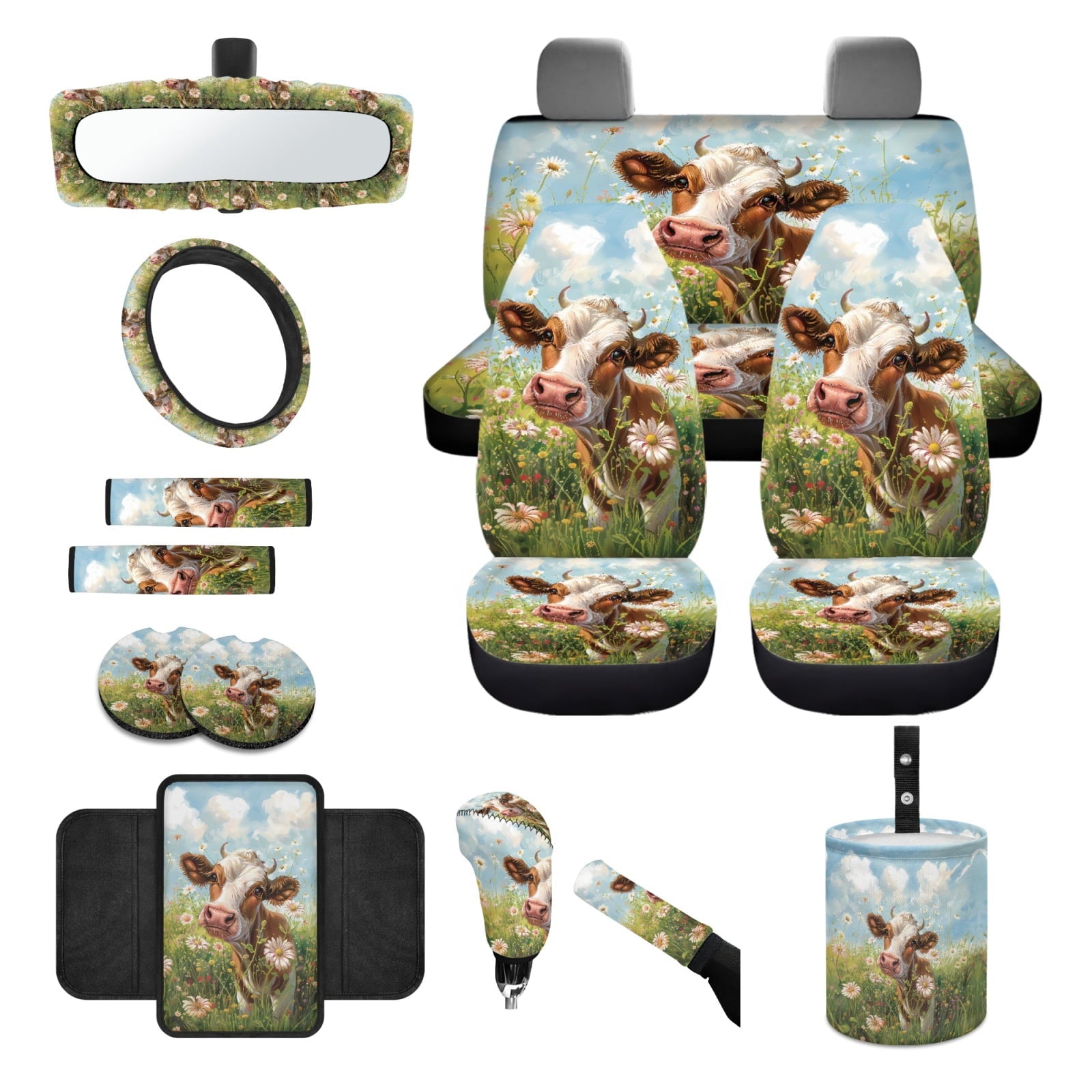 Motivo™ Jeiento Dusk Palm Leaves Car