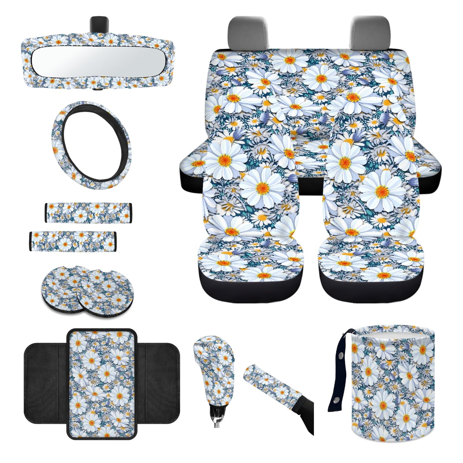 Motivo™ Jeiento Dusk Palm Leaves Car