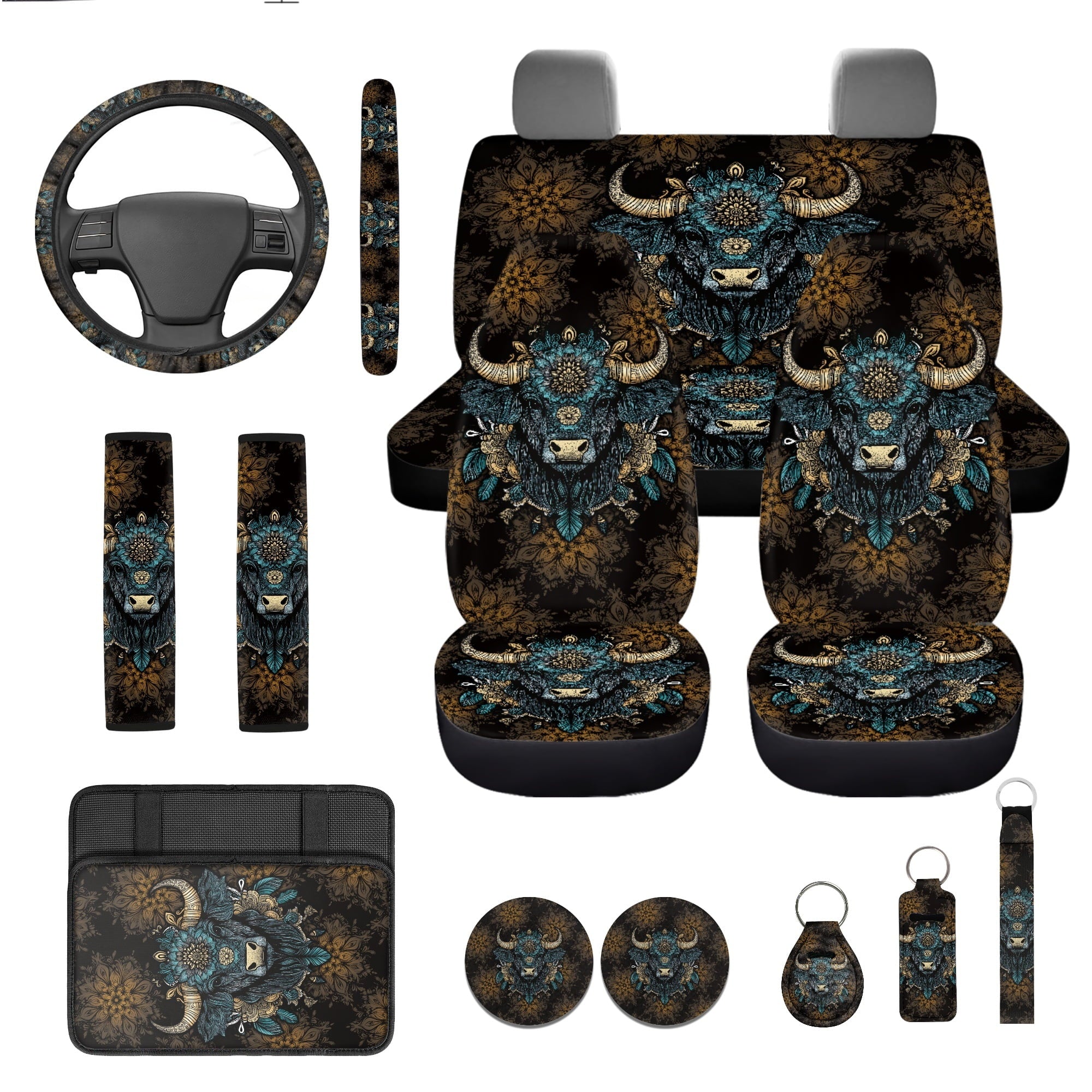 Motivo™ Jeiento Hippie Mushroom Car Seat