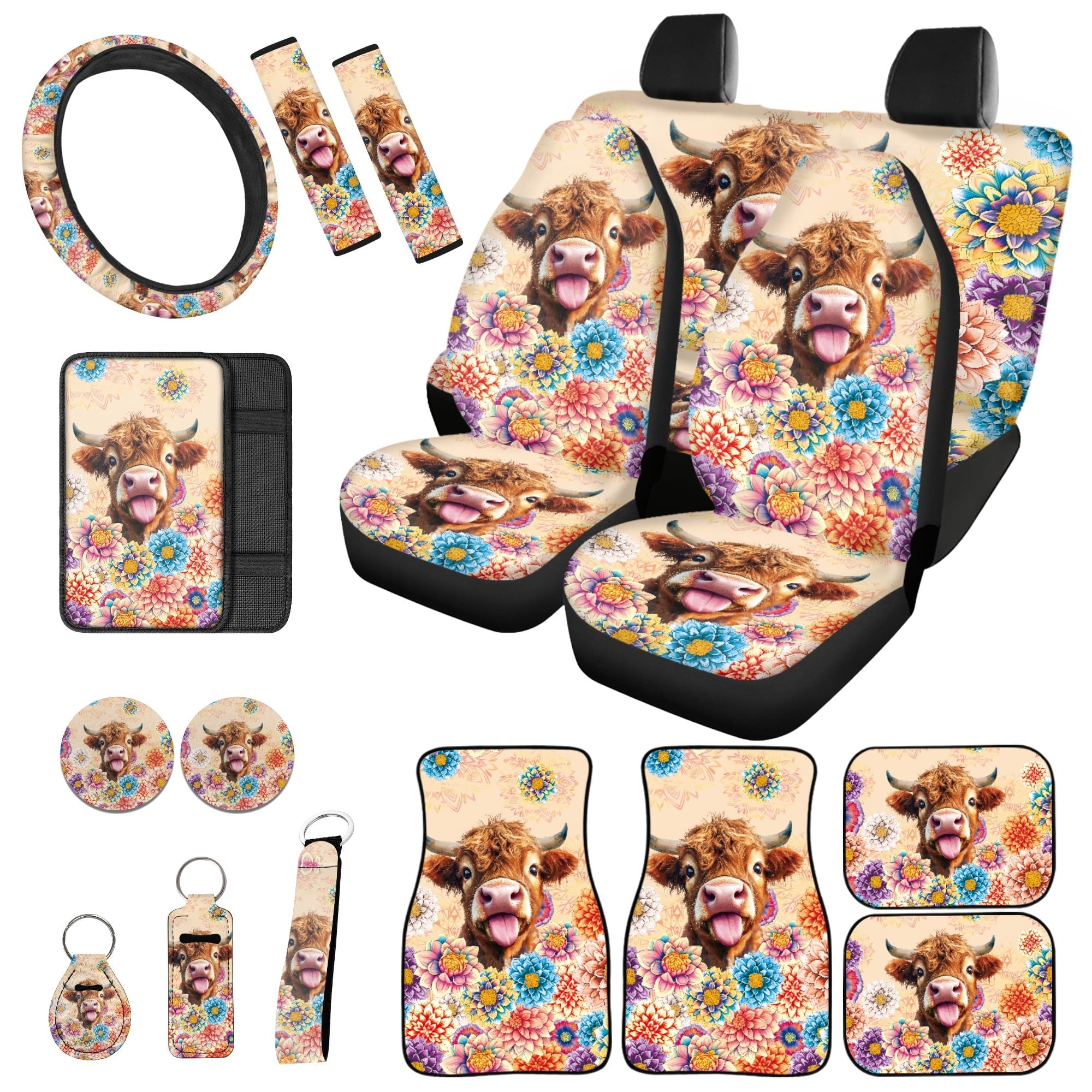 Motivo™ Jeiento Pink Strawberry Car Accessories