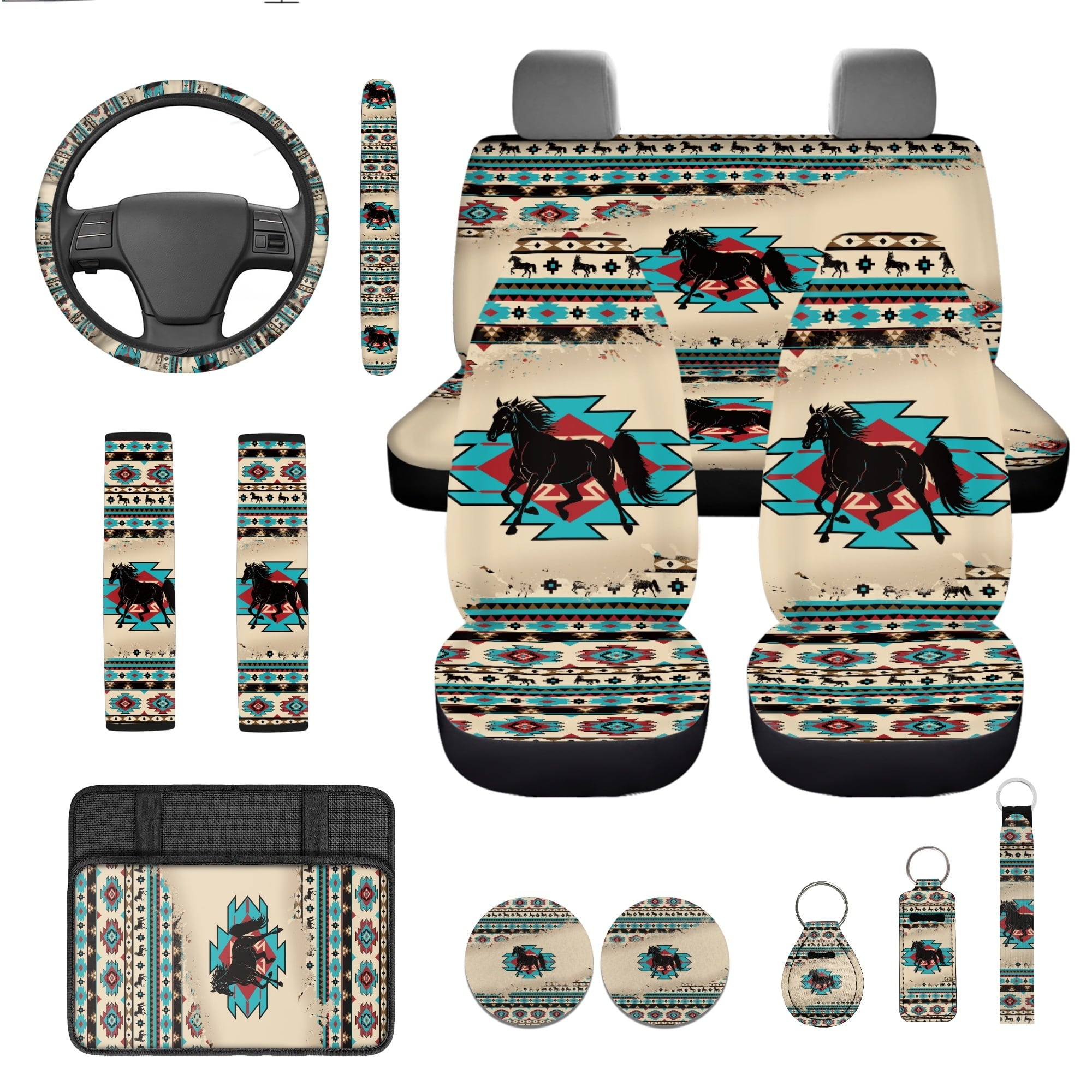 Motivo™ Jeiento Highland Cow Car Accessories