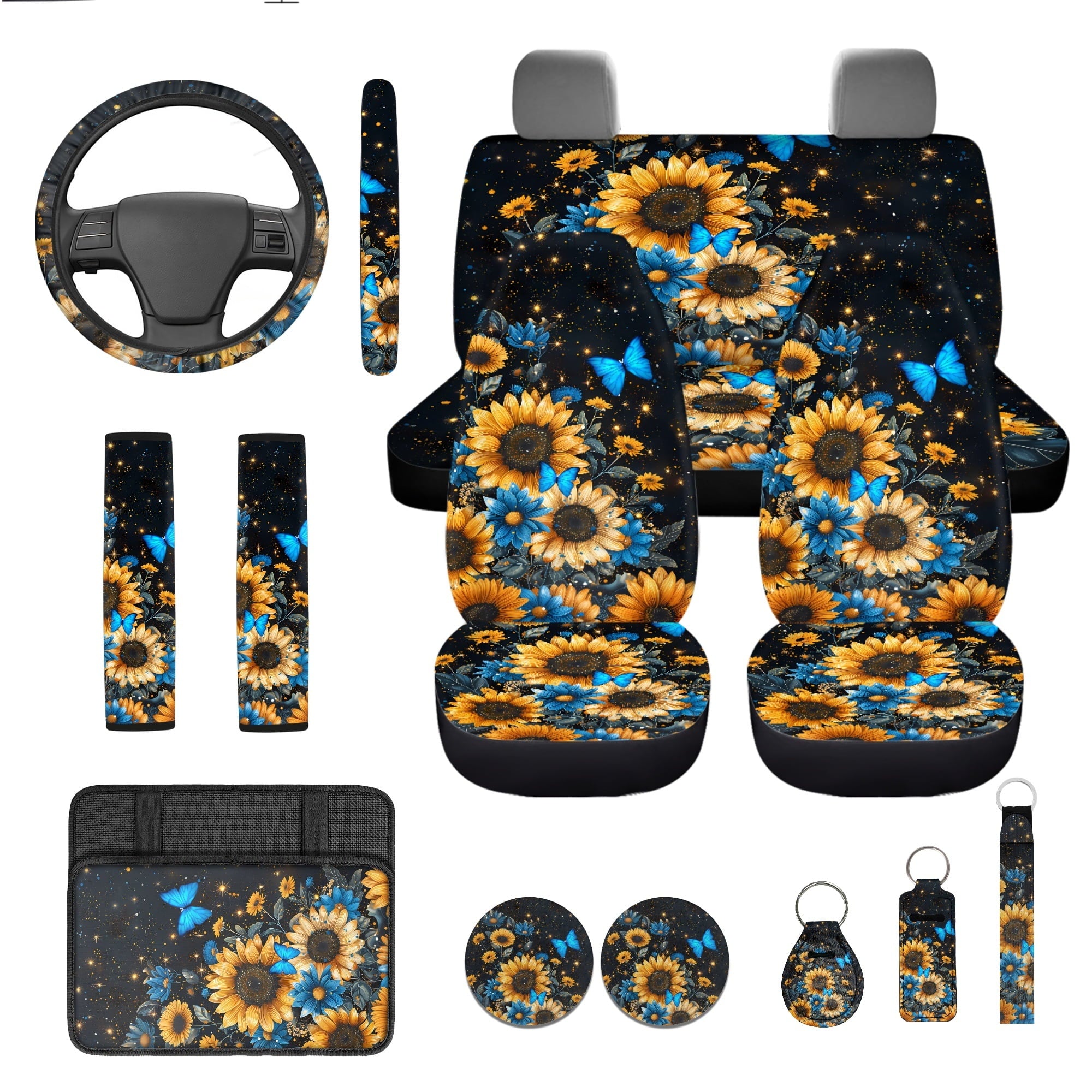 Motivo™ Jeiento Highland Cow Car Accessories