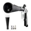 KFFKFF High-Pressure Car Cleaning Gun with Adjustable Airflow, Includes Two Nozzle Sets and 360° Rotating Design for Thorough Cleaning, Effectively Removes Dirt and Dust, Compatible with 1/4 NPT