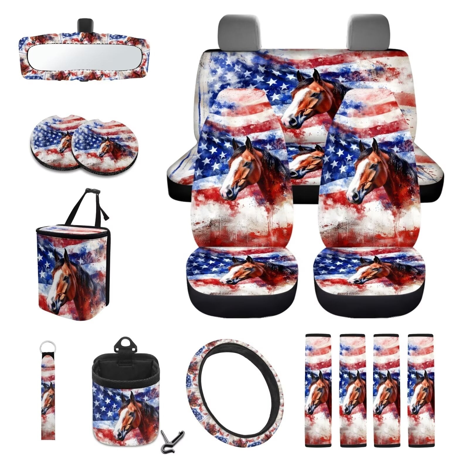 Motivo™ KUIFORTI American Flag Car Seat